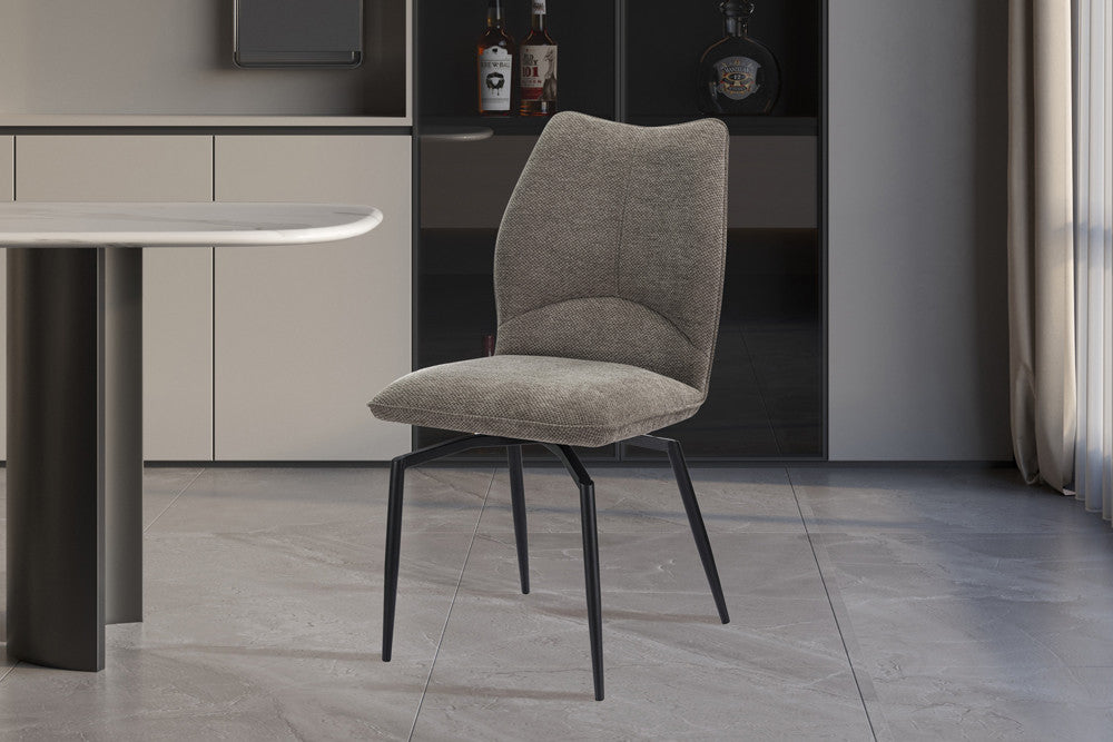 Stoel 'Lara' Draaibaar tot 0 Stof Ote Sea 173 Zand