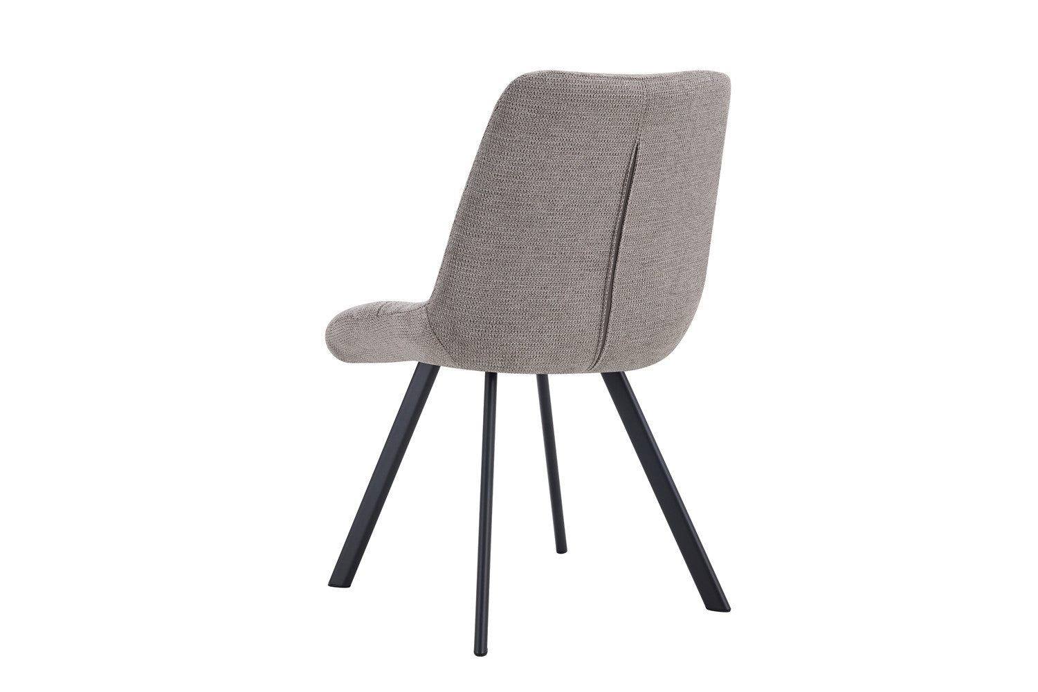 Stoel 'Lizzy' Stof Ote Share160 Lichtgrijs