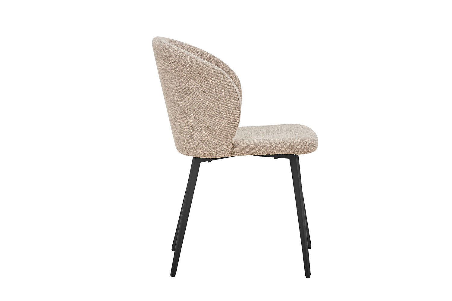 Stoel 'Toledo' Bouclé Zand