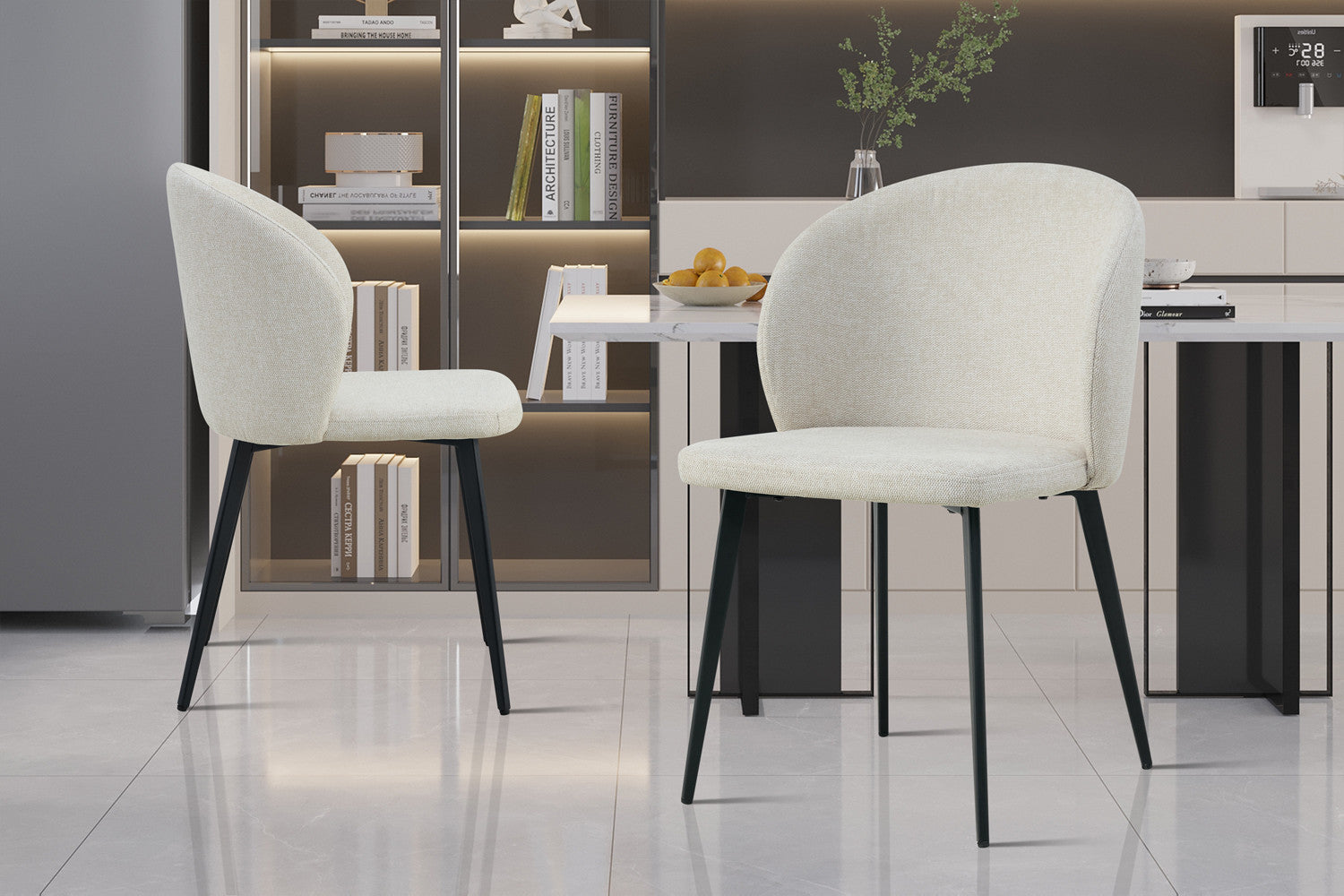 Stoel 'Toledo' Stof Beige