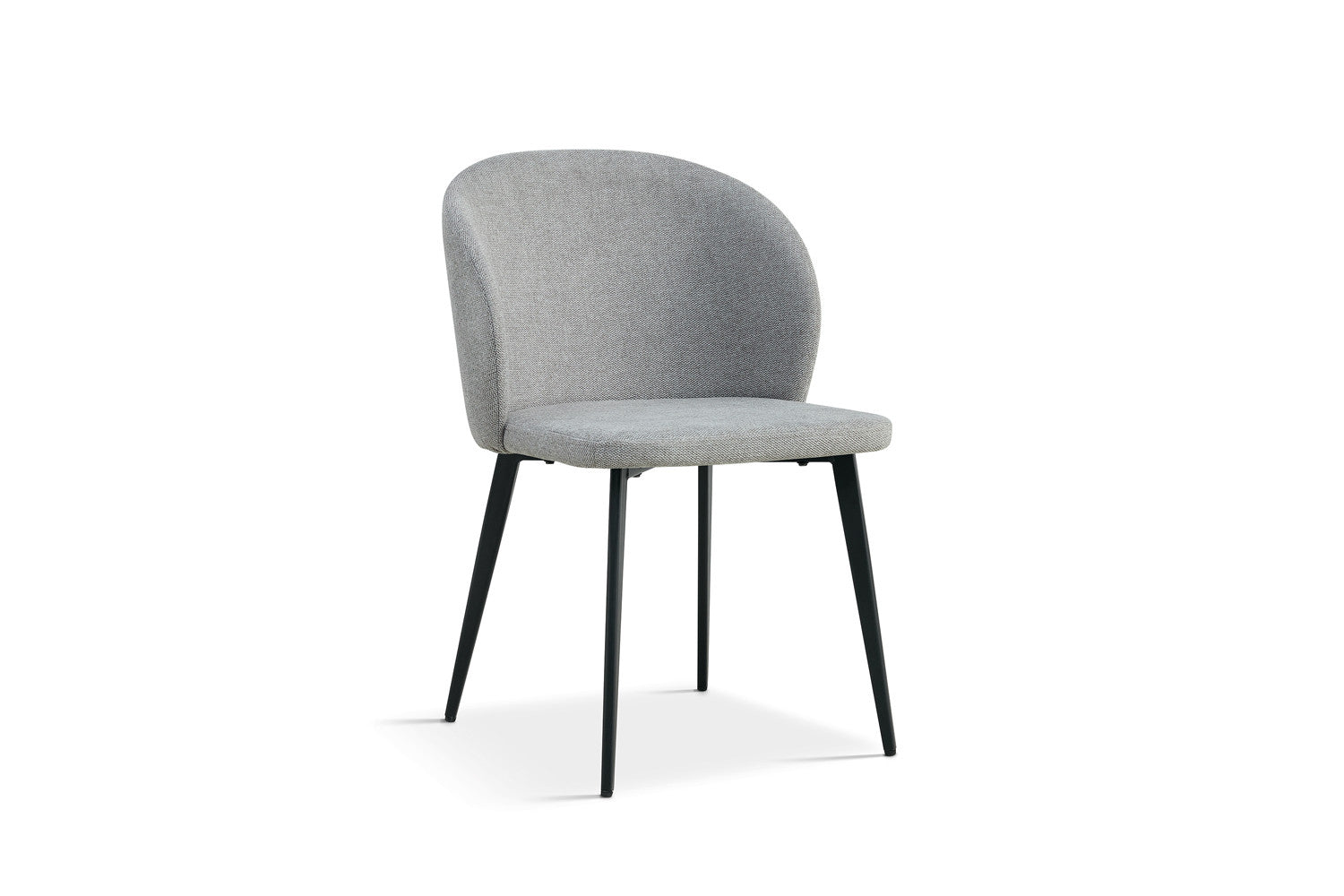 Stoel 'Toledo' Stof Lichtgrijs