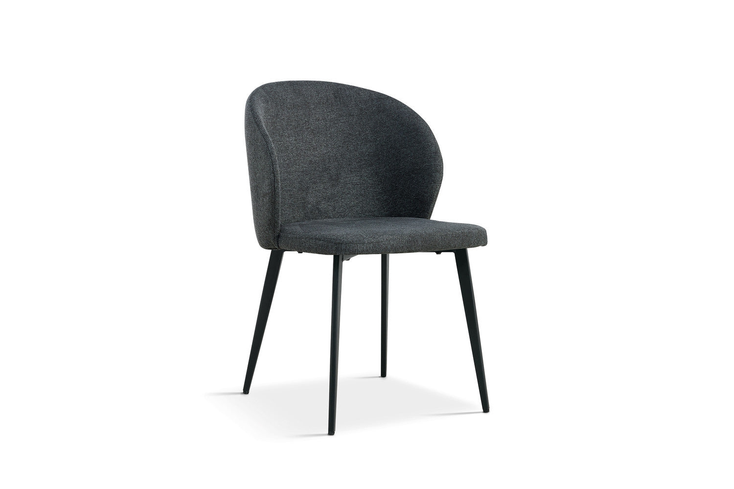 Stoel 'Toledo' Stof Donkergrijs