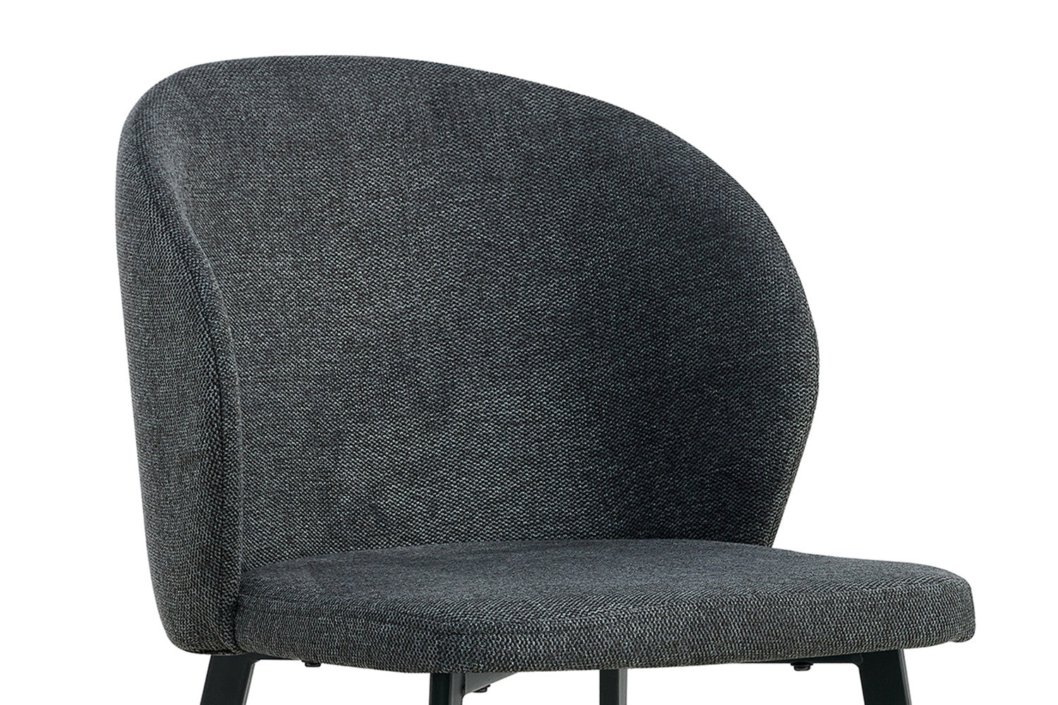 Stoel 'Toledo' Stof Donkergrijs