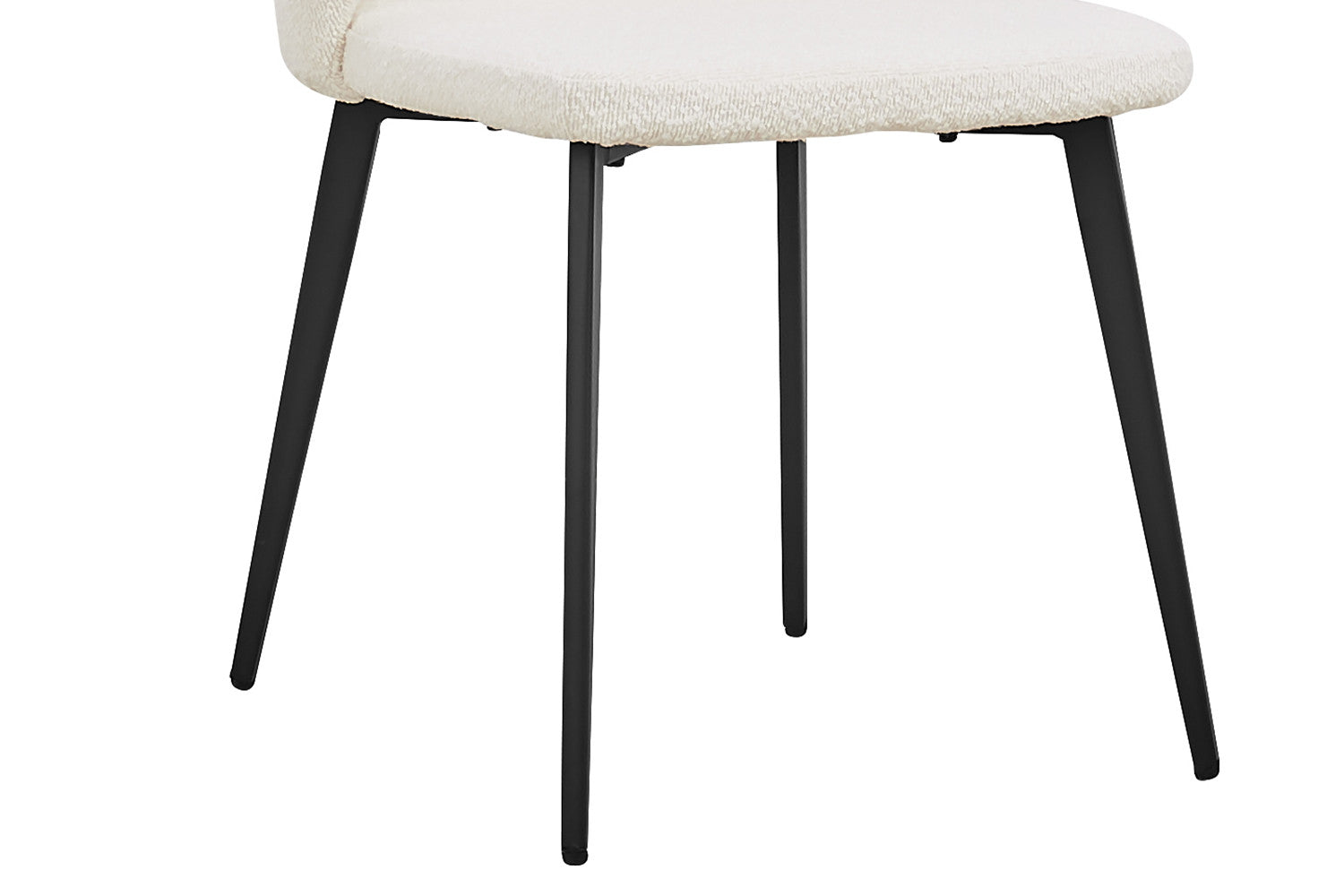 Stoel 'Toledo' Bouclé Wit