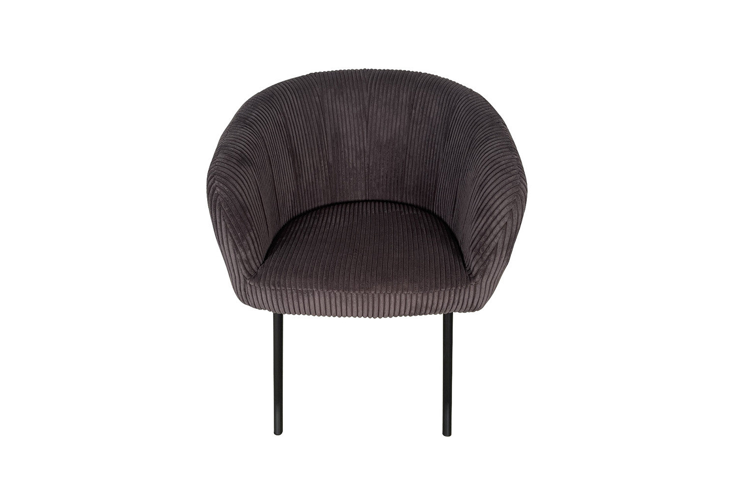 Stoel 'Sevilla' Corduroy Fabb Hyper 16 Grijs