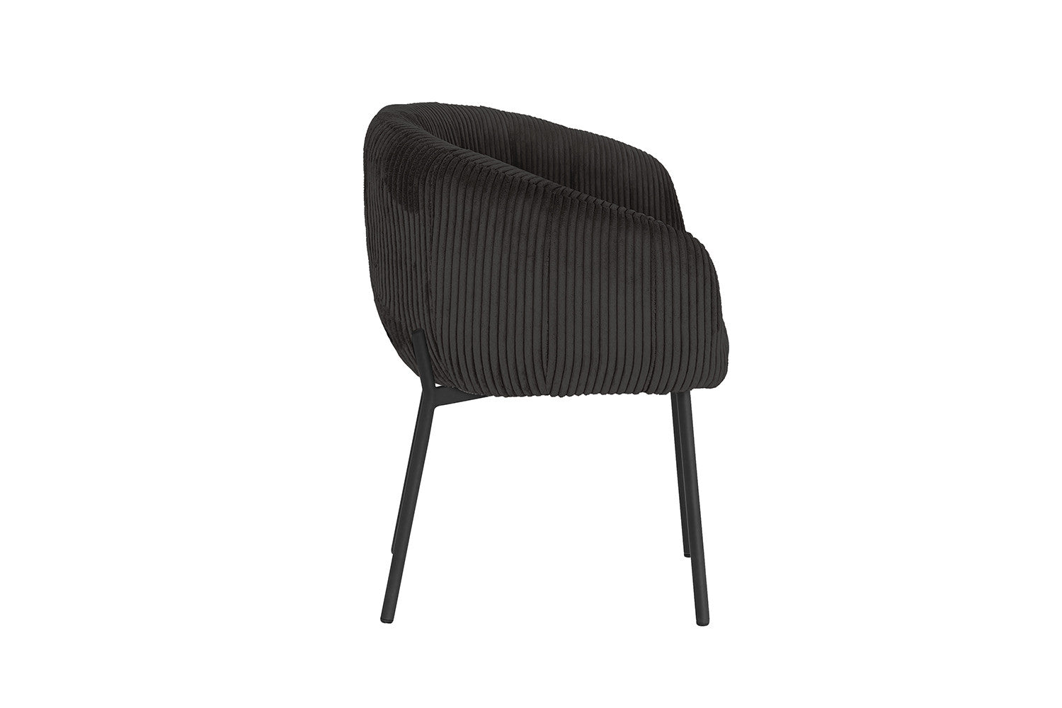 Stoel 'Sevilla' Corduroy Fabb Hyper 16 Grijs