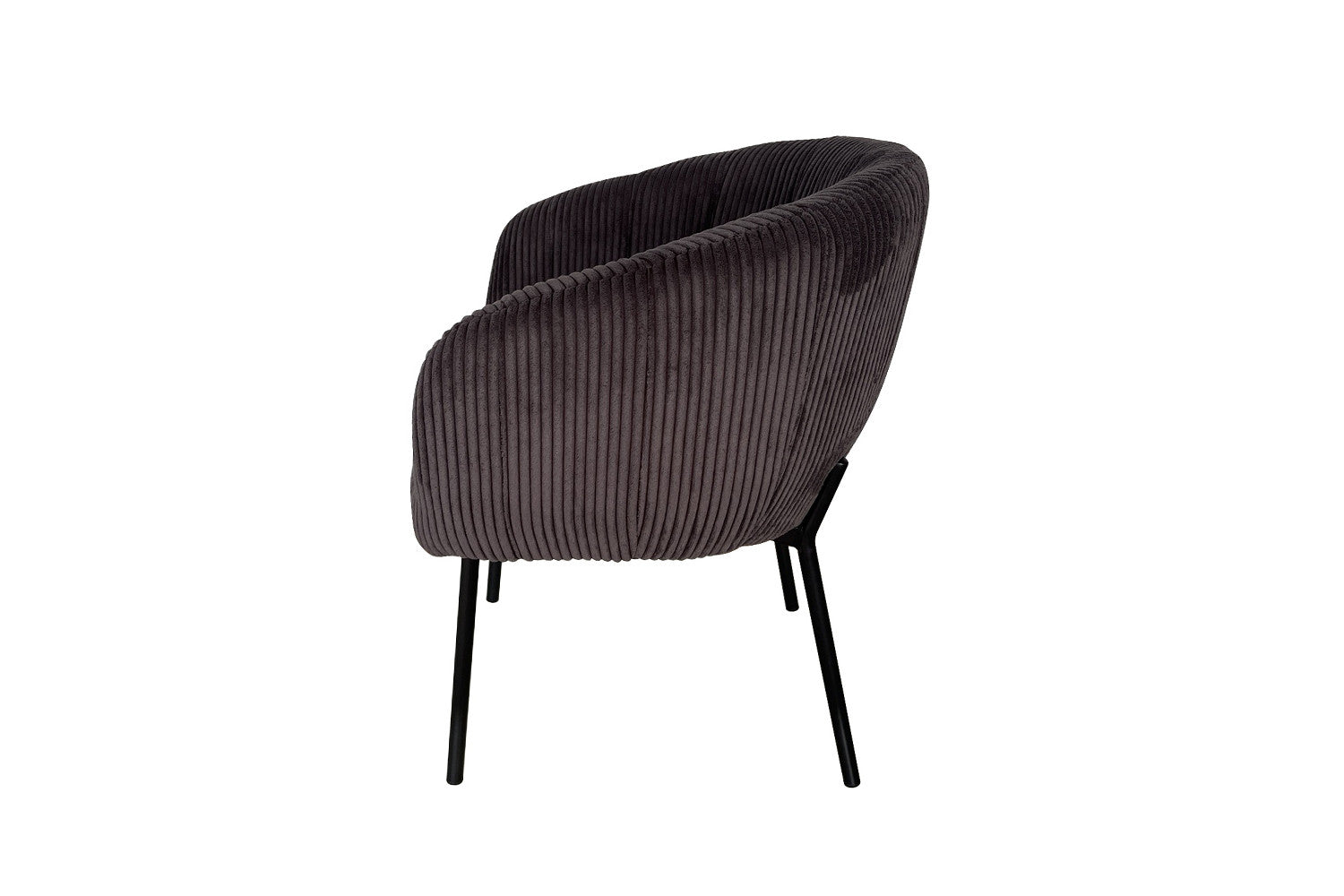 Stoel 'Sevilla' Corduroy Fabb Hyper 16 Grijs