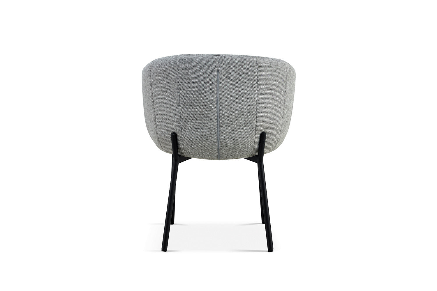 Stoel 'Sevilla' Stof Lichtgrijs