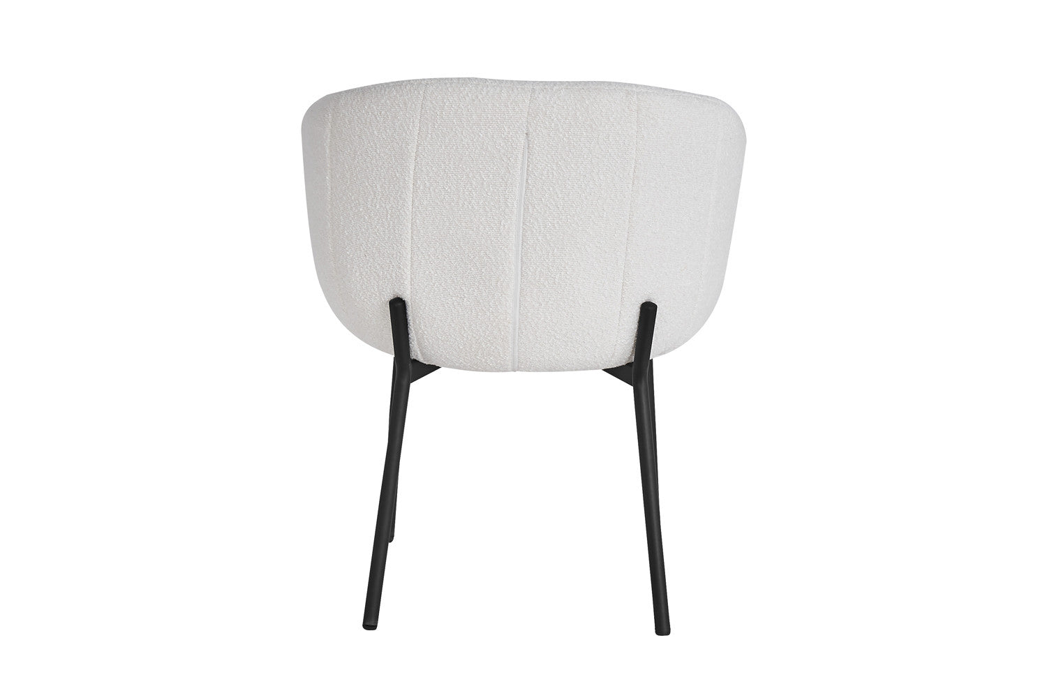 Stoel 'Sevilla' Bouclé Wit