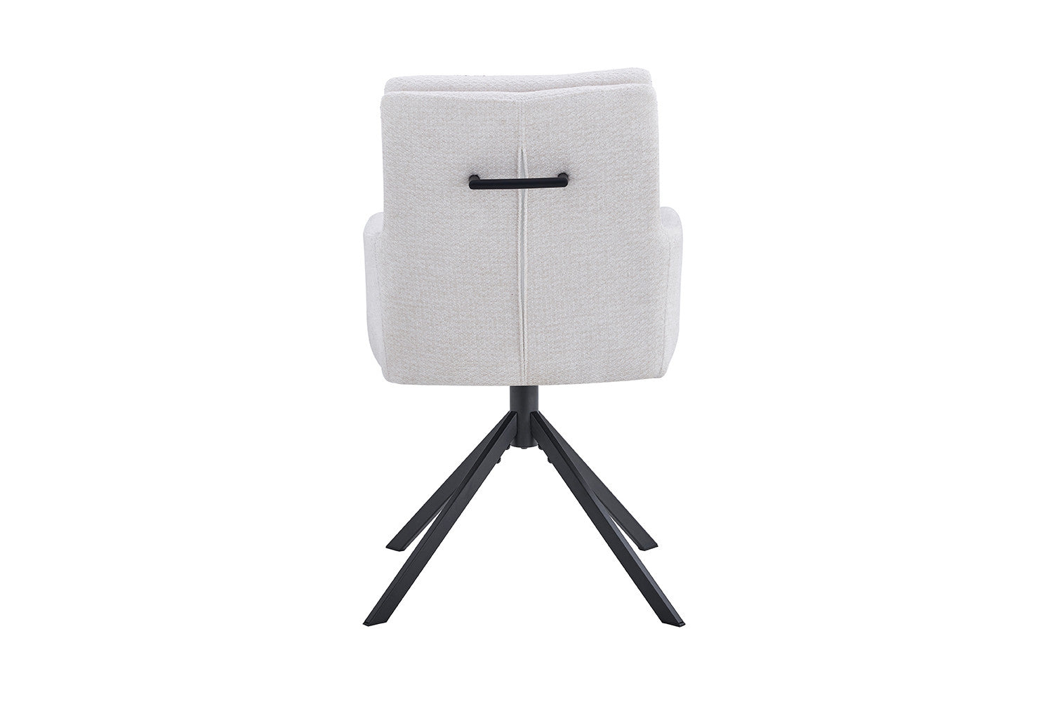 Stoel 'Granada' Draaibaar tot 0 Stof Davis Bliss 75-02 Ecru