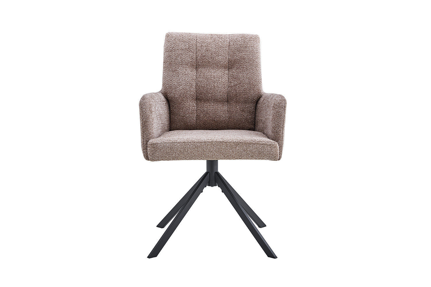 Stoel 'Granada' Draaibaar tot 0 Stof Davis Bliss 75-18 Zand