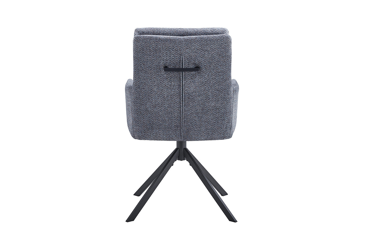 Stoel 'Granada' Draaibaar tot 0 Stof Davis Bliss 75-73 Donkergrijs