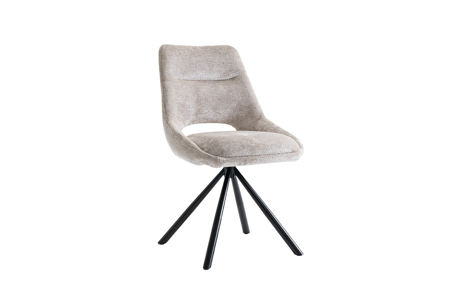 Stoel 'Dante' Stof Beige