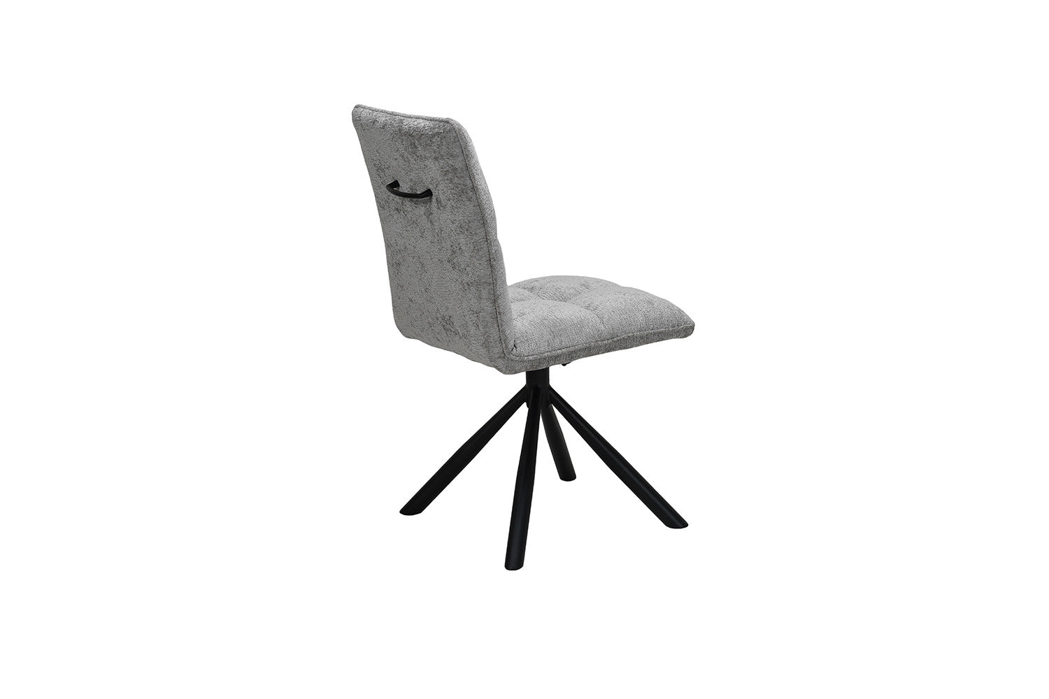 Stoel 'Jack' Draaibaar tot 0 Stof Lichtgrijs