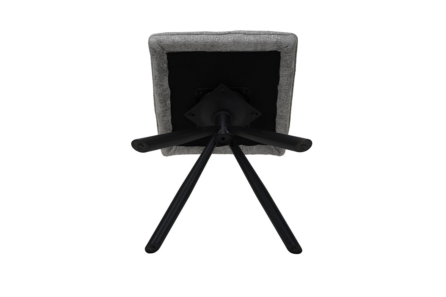 Stoel 'Jack' Draaibaar tot 0 Stof Lichtgrijs