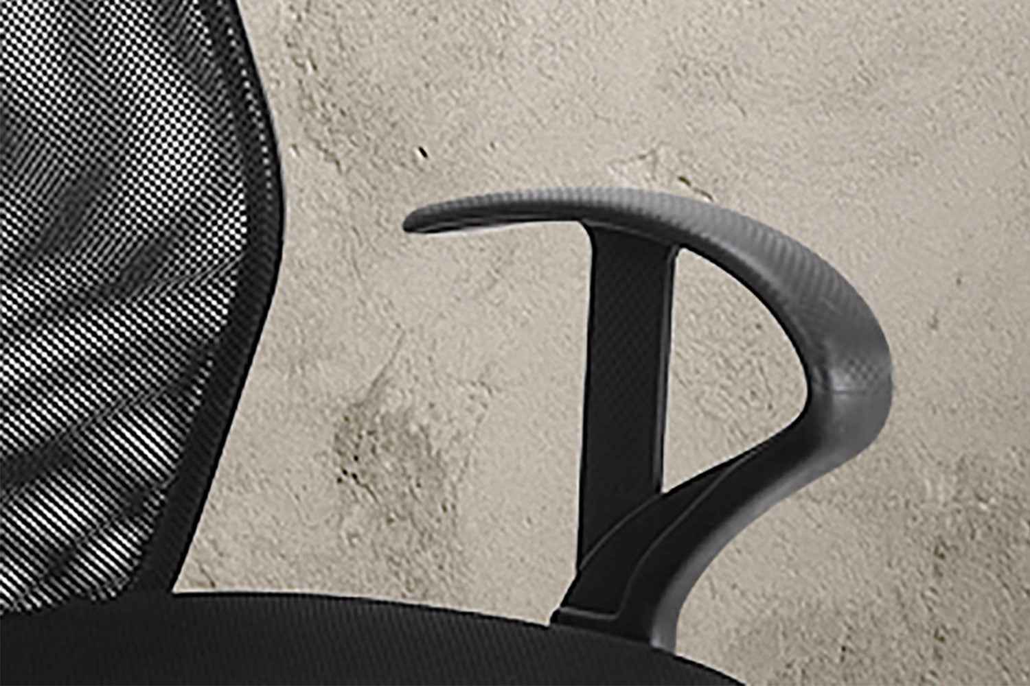 Bureaustoel 'Job' Mesh Zwart