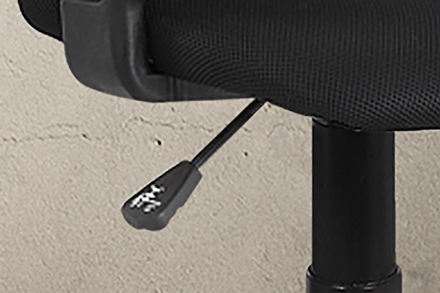 Bureaustoel 'Job' Mesh Zwart