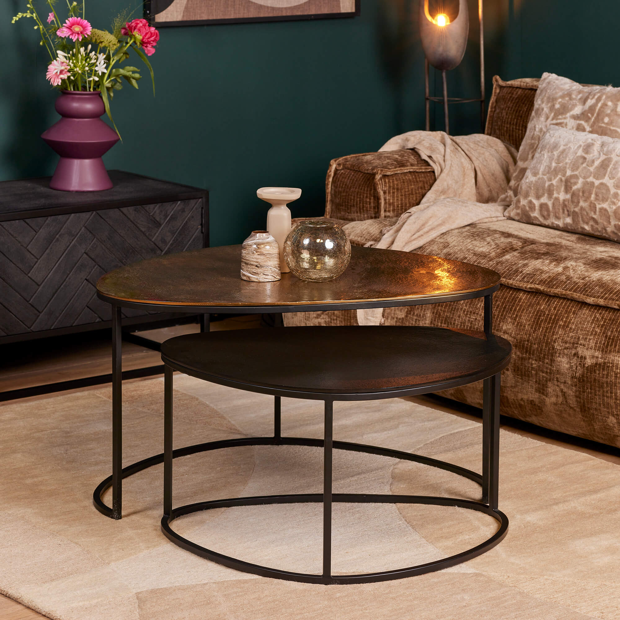 Salontafel Jarrel | | Set van 2