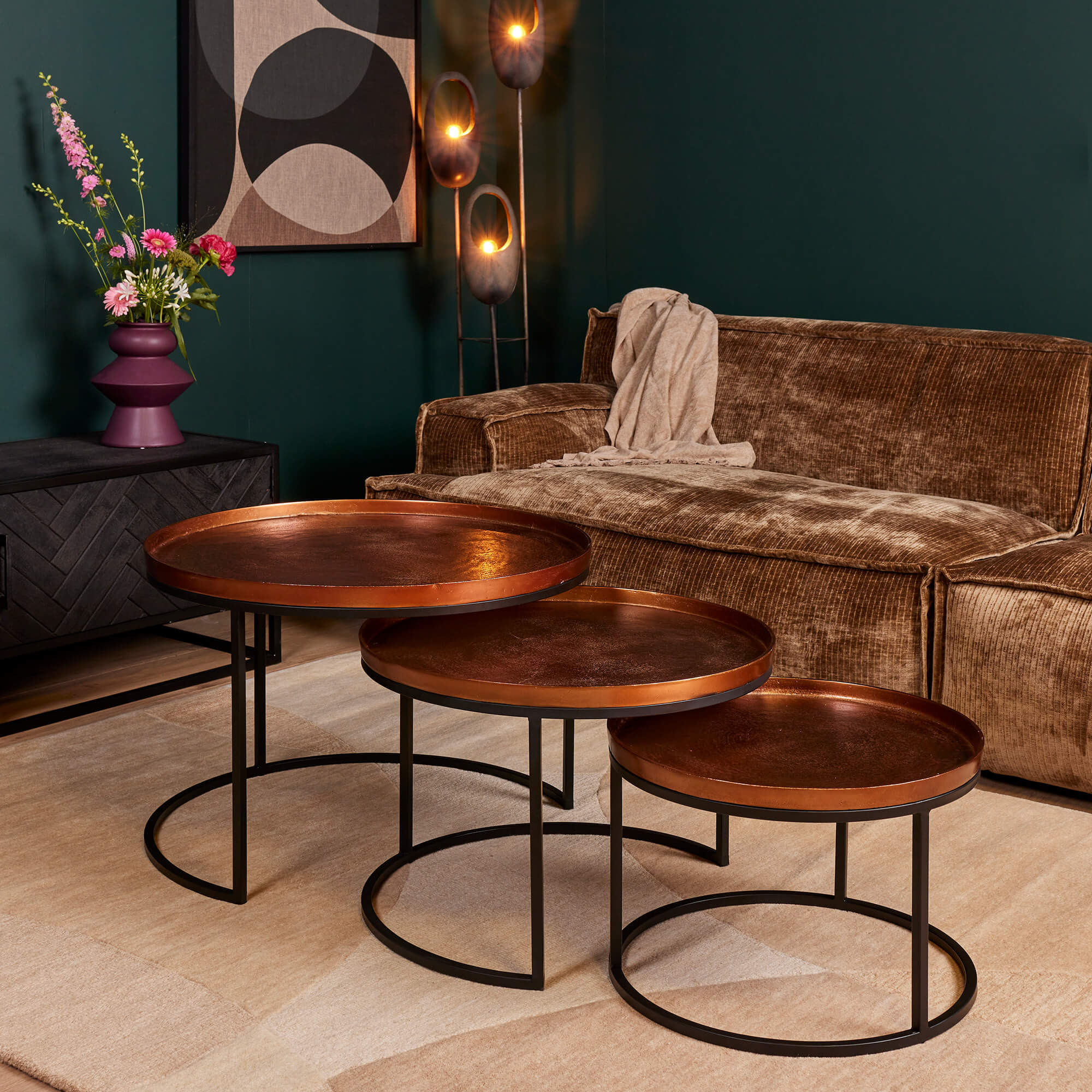 Salontafel Clive | | Set van 3