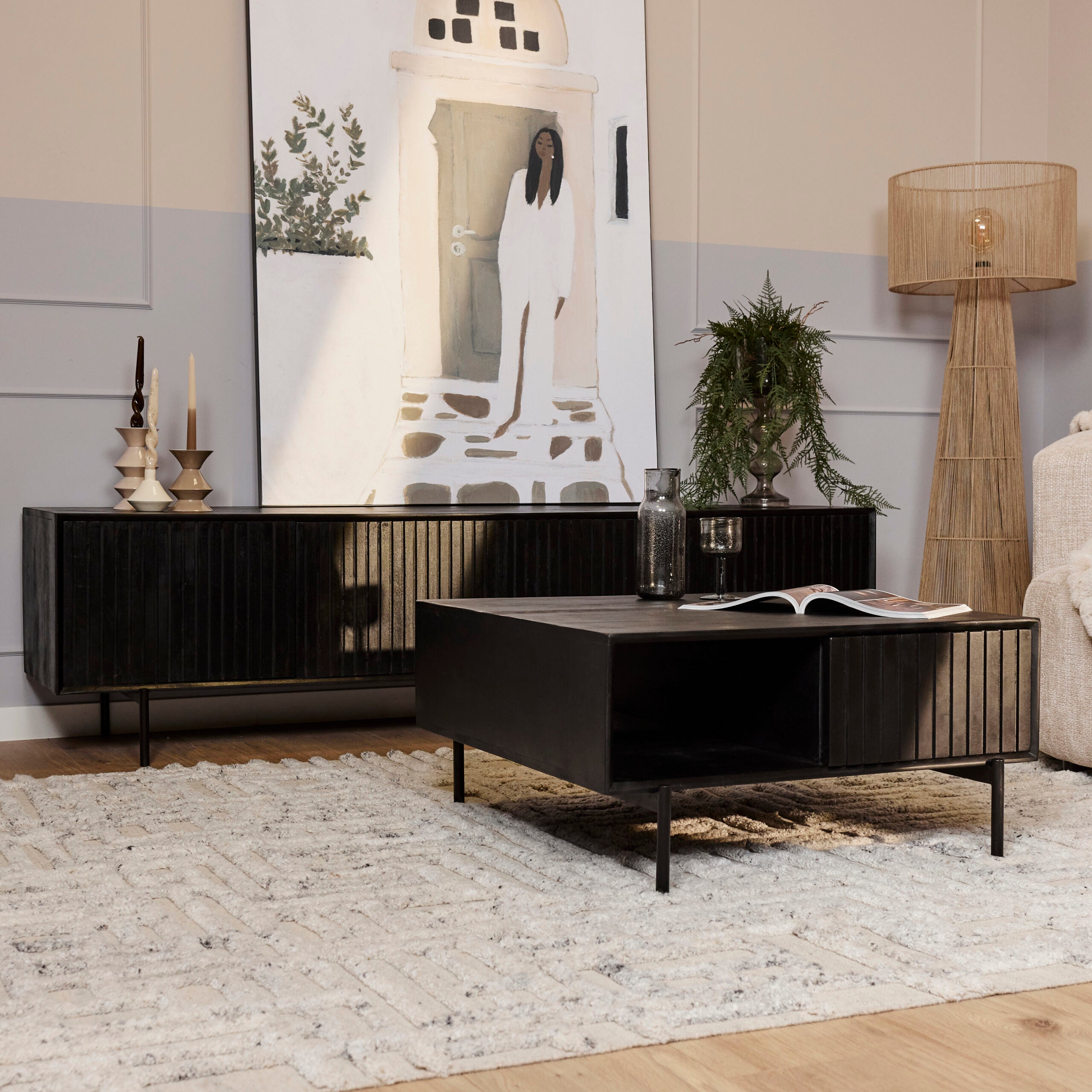 Salontafel Madison Black | | Vierkant