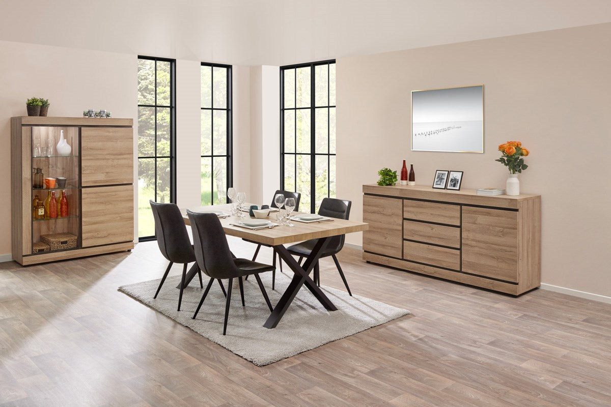 Eetkamerset Marnix + 4 stoelen