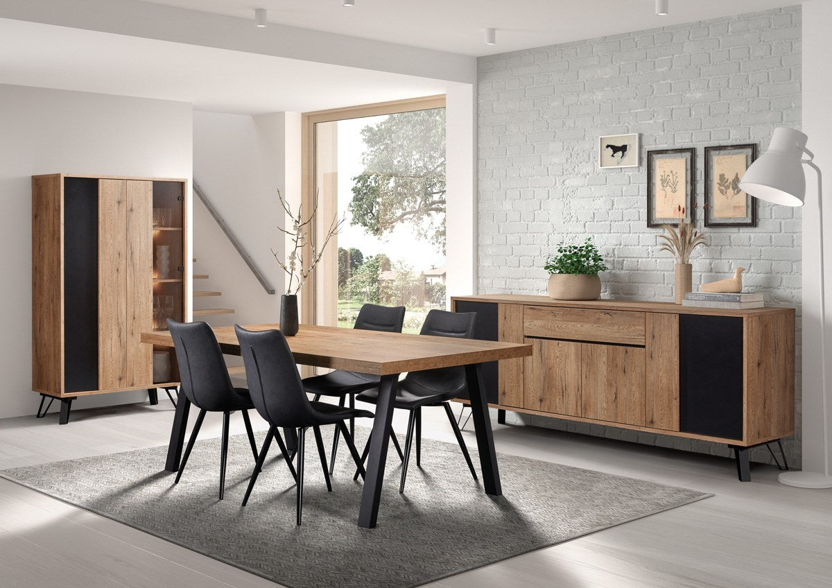 Eetkamerset Phenix + 4 stoelen