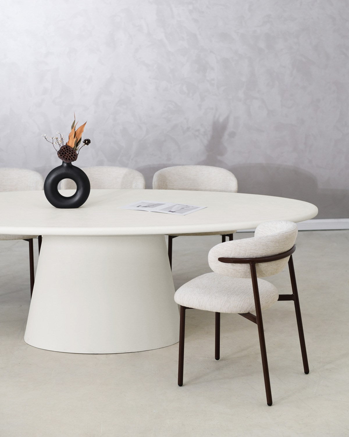 Eettafel Wit Cimentex 240