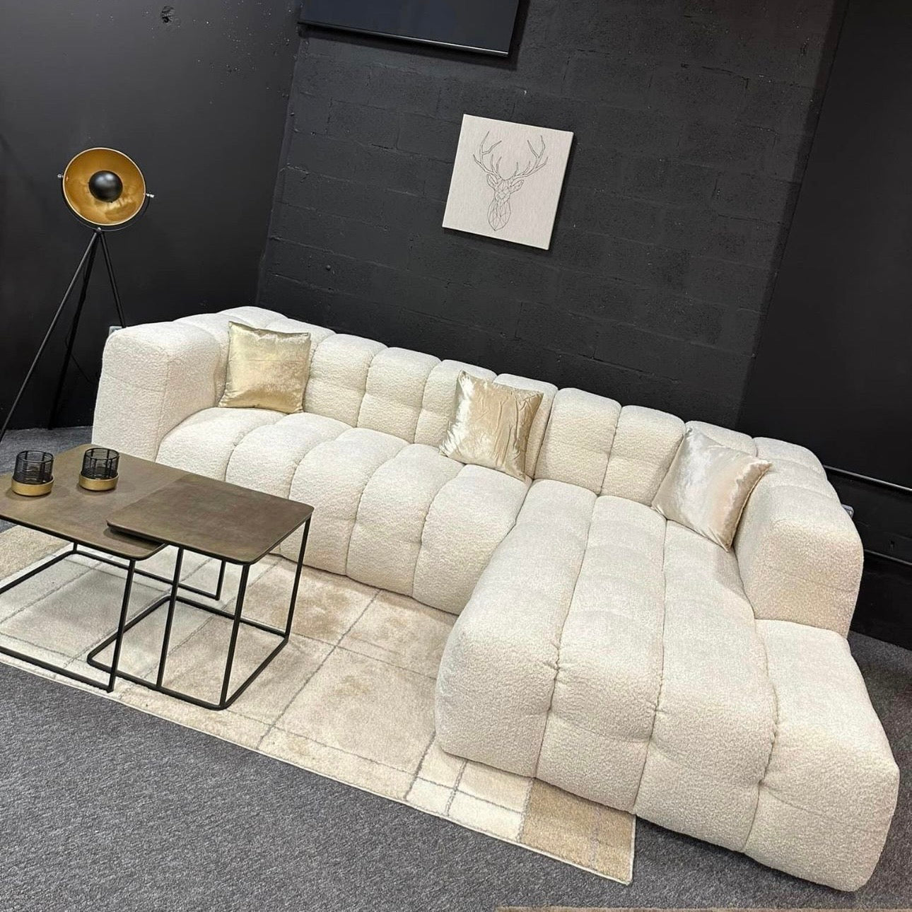 Hoekbank | BUBBLE | Gebroken wit