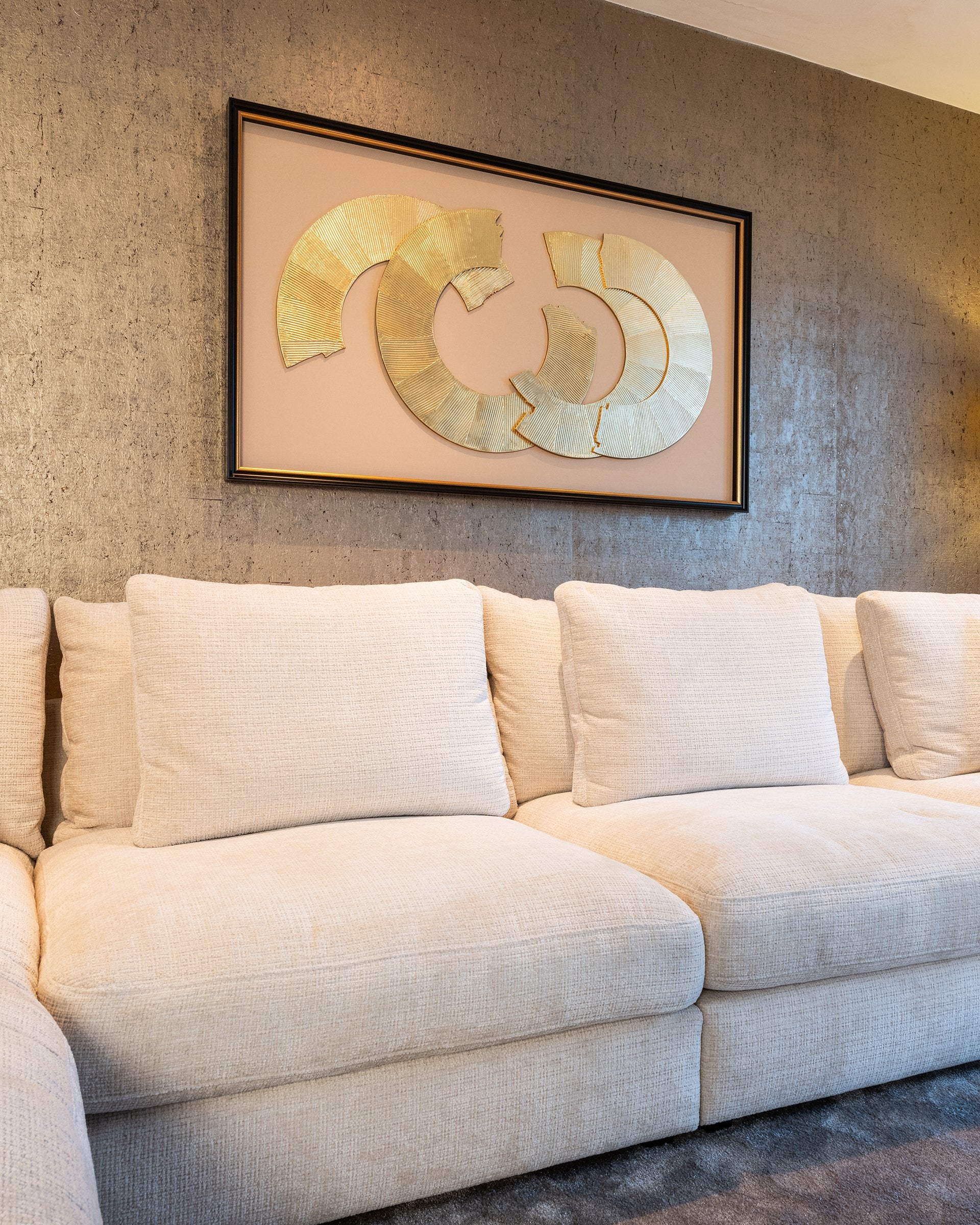 Wall art Eden (Black/gold)