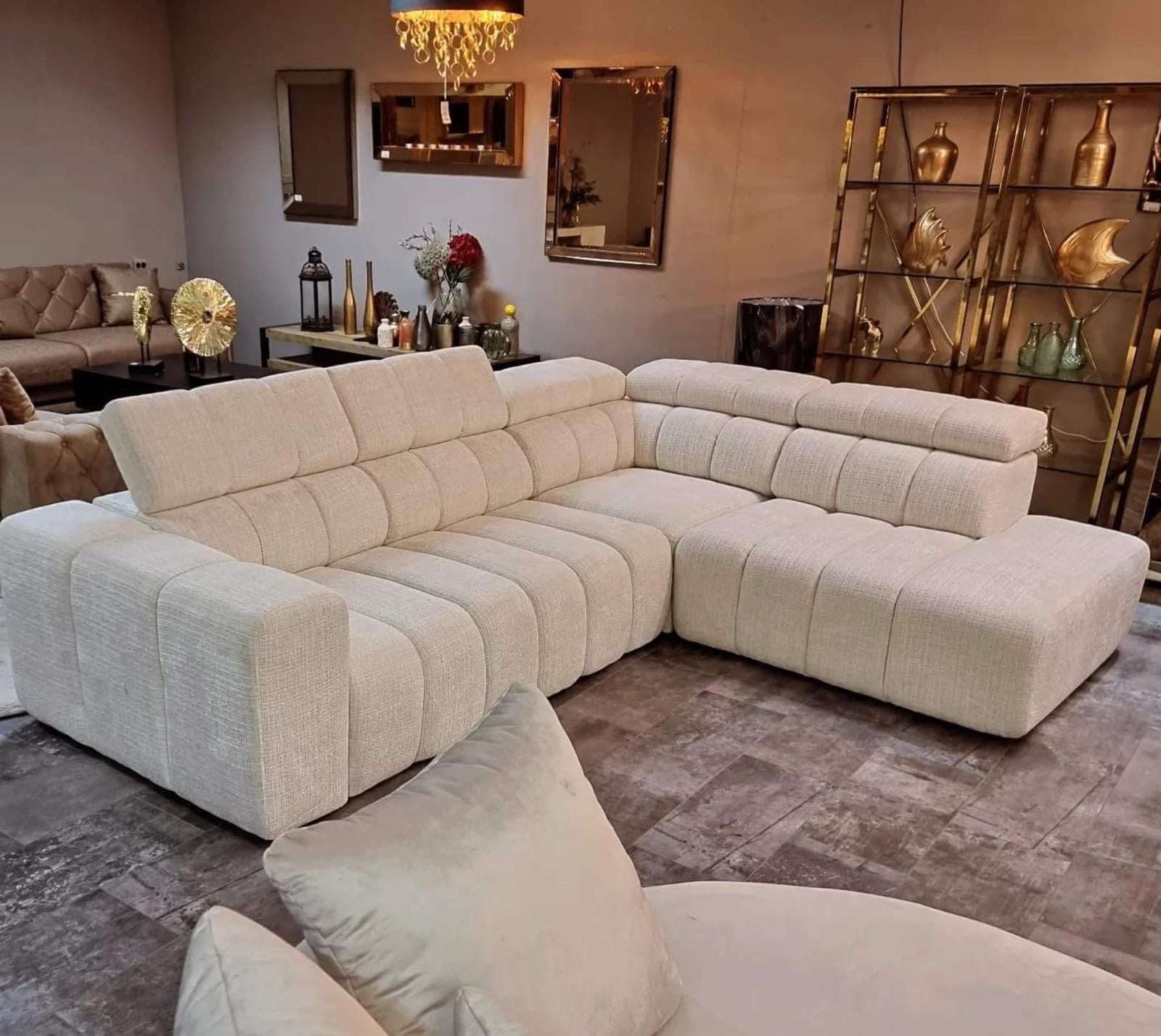 Hoekbank | PABLO | Gebroken wit | Japandi