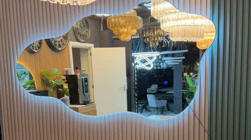 Spiegel Mirror with Light MT-100 CW002 Curve 160x80x2,2