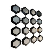 Spiegel Mirror Damla Kare CD-H046 120x120x5 Black