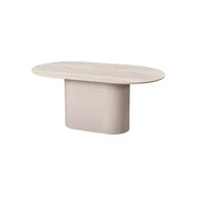 Eettafel Isabella  220x110x77 Beige Stone Top