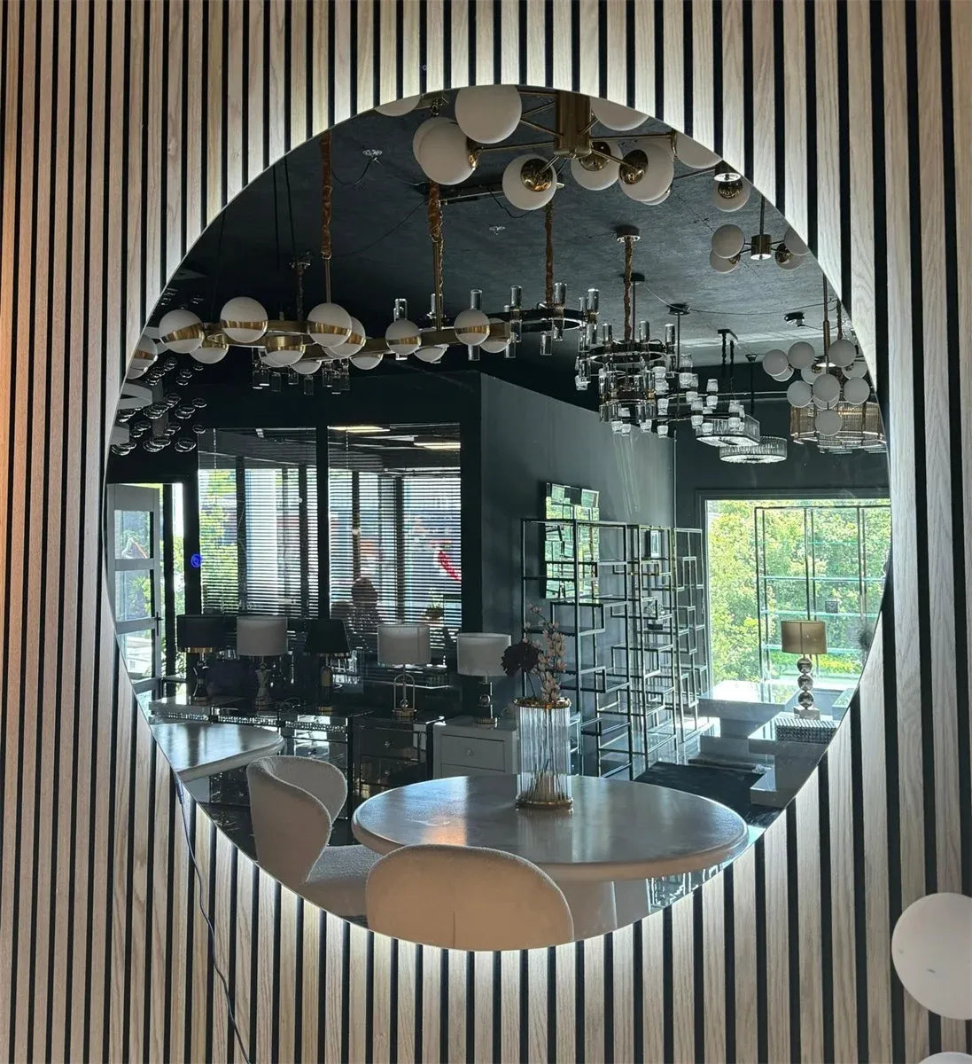 Spiegel Mirror with Light MT-98 CW001 Clear 120x120