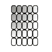 Spiegel Mirror Eva MT64 Black 140x105x2