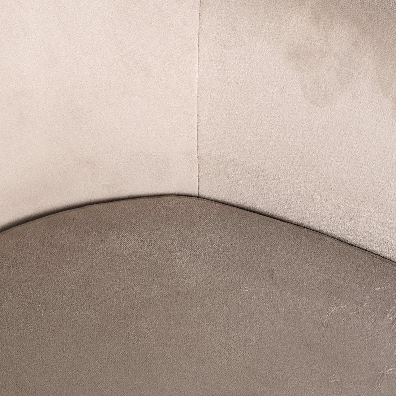 Stoel Fay khaki fluweel brandvertragend (FR-Quartz 903 Khaki)