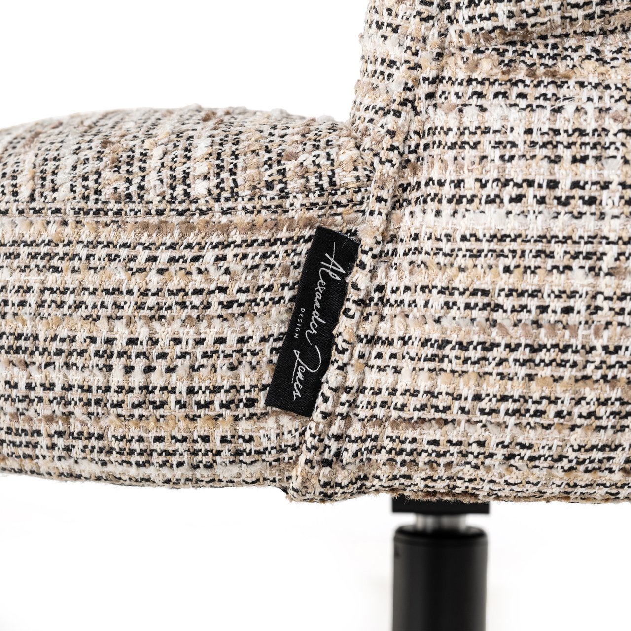 Draaistoel Chadwick beige kokos (Beige kokos)