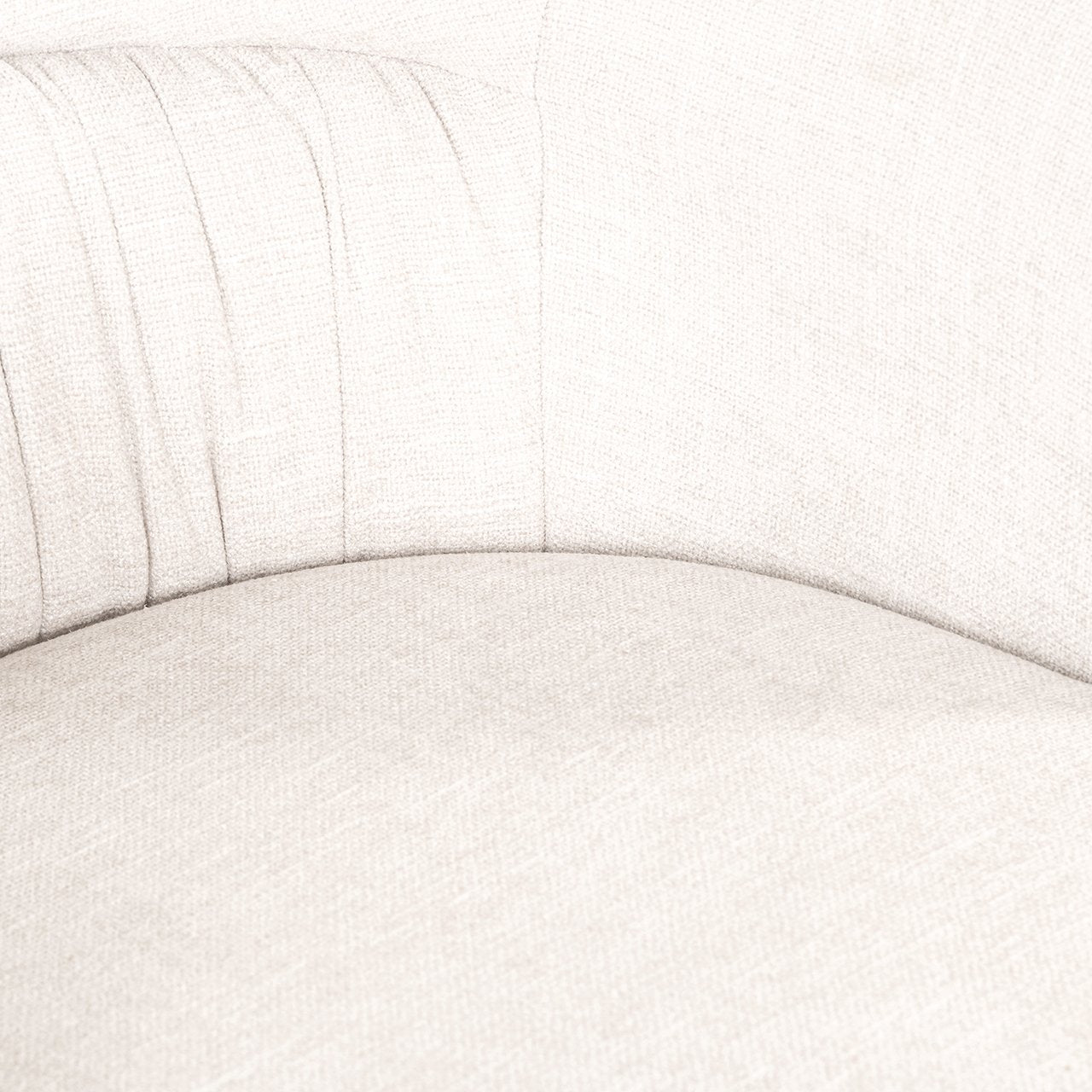 Draaistoel Olivia ecru miami (Miami 102 Ecru)