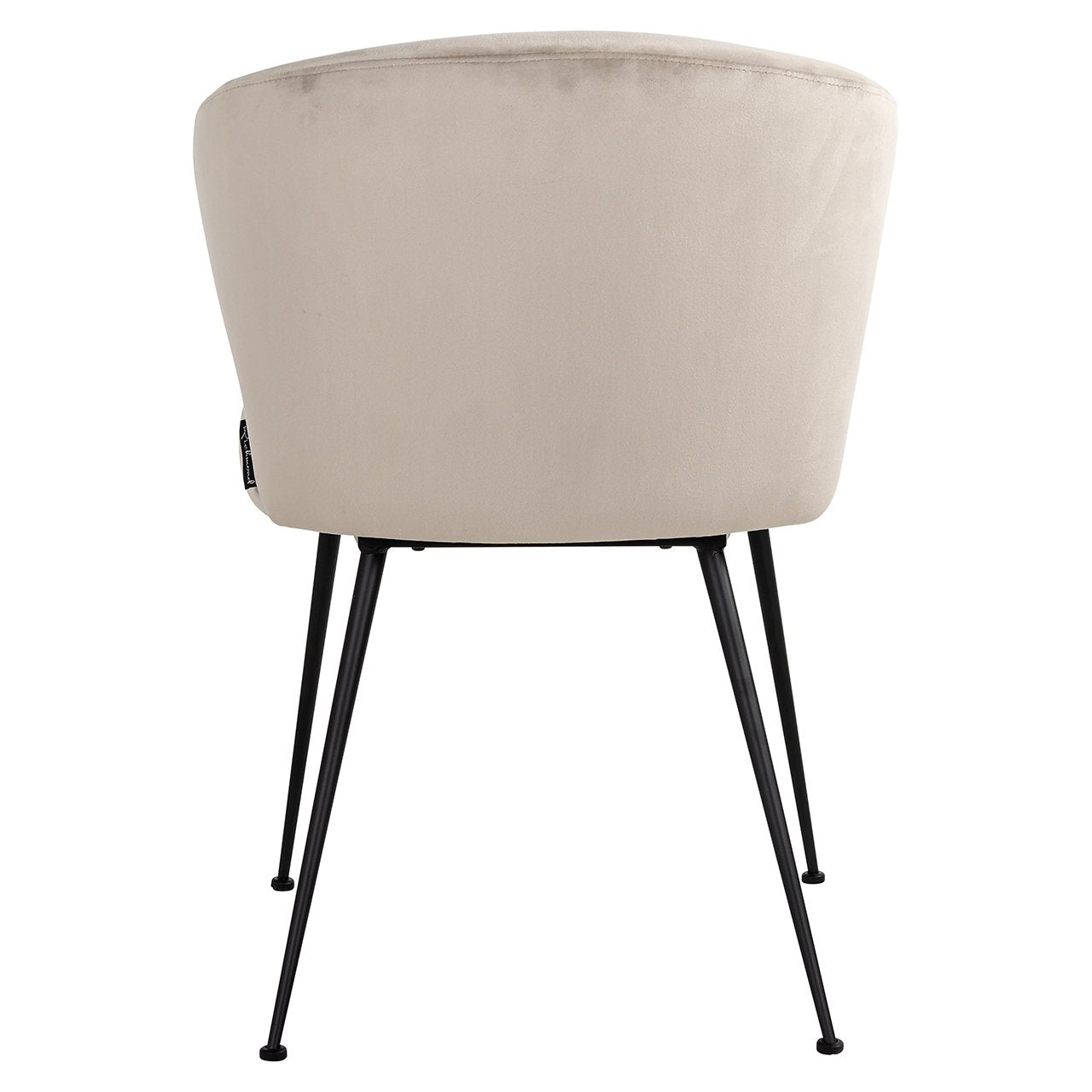 Stoel Xandra kaki fluweel (Quartz Khaki 903)