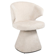 Stoel Gatsbi beige chenille brandvertragend (Niagara 902 beige Chenille)