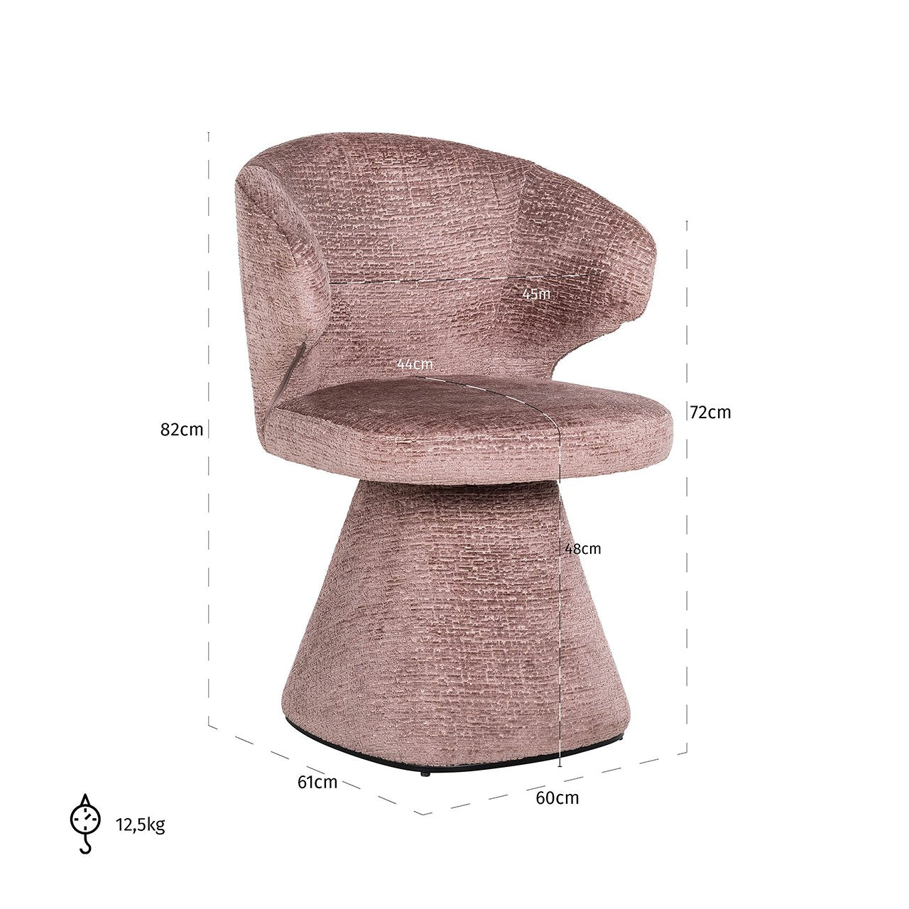 Stoel Gatsbi pale fusion (Fusion bleek 200)