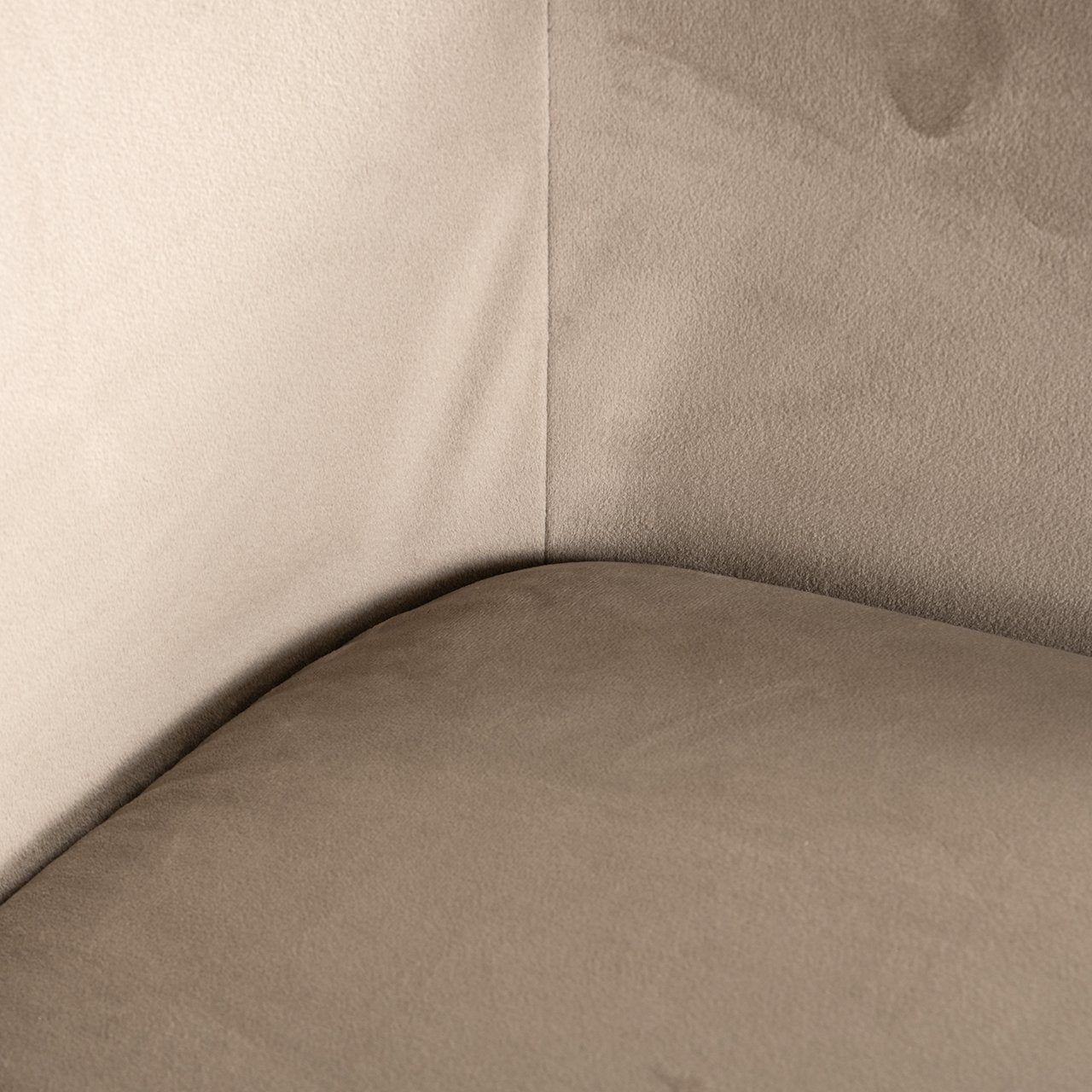 Draaistoel Lisonne be trendy natuur / kaki fluweel (Be Trendy 01 Nature)