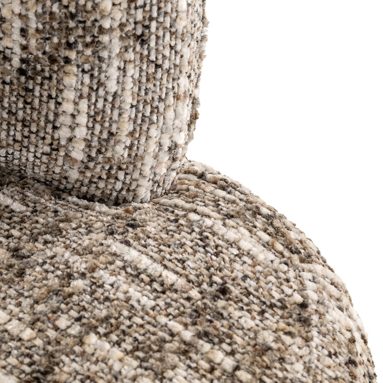 Draaistoel Alexis bruin omara (Bruin omara)