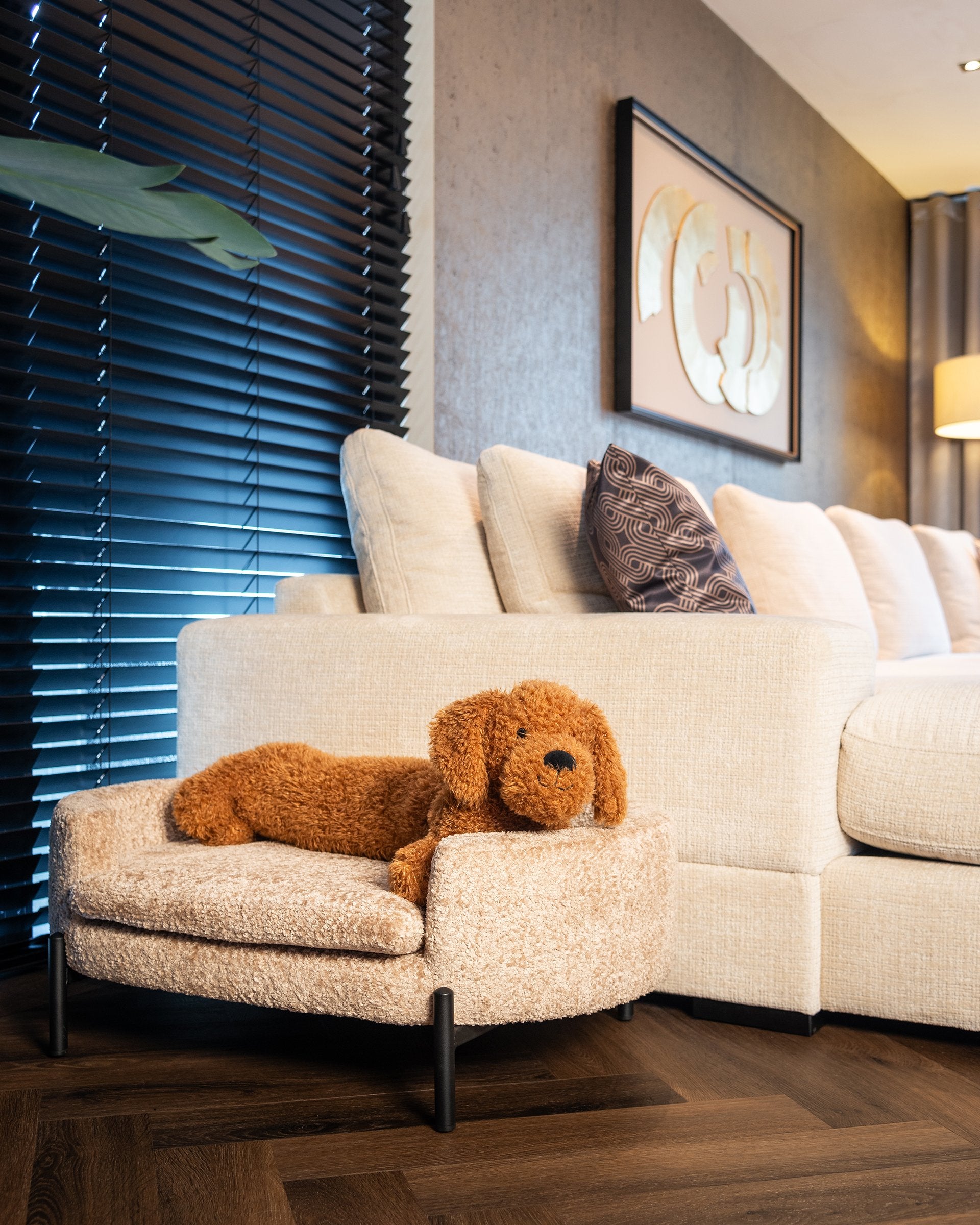 Wall art Eden (Black/gold)