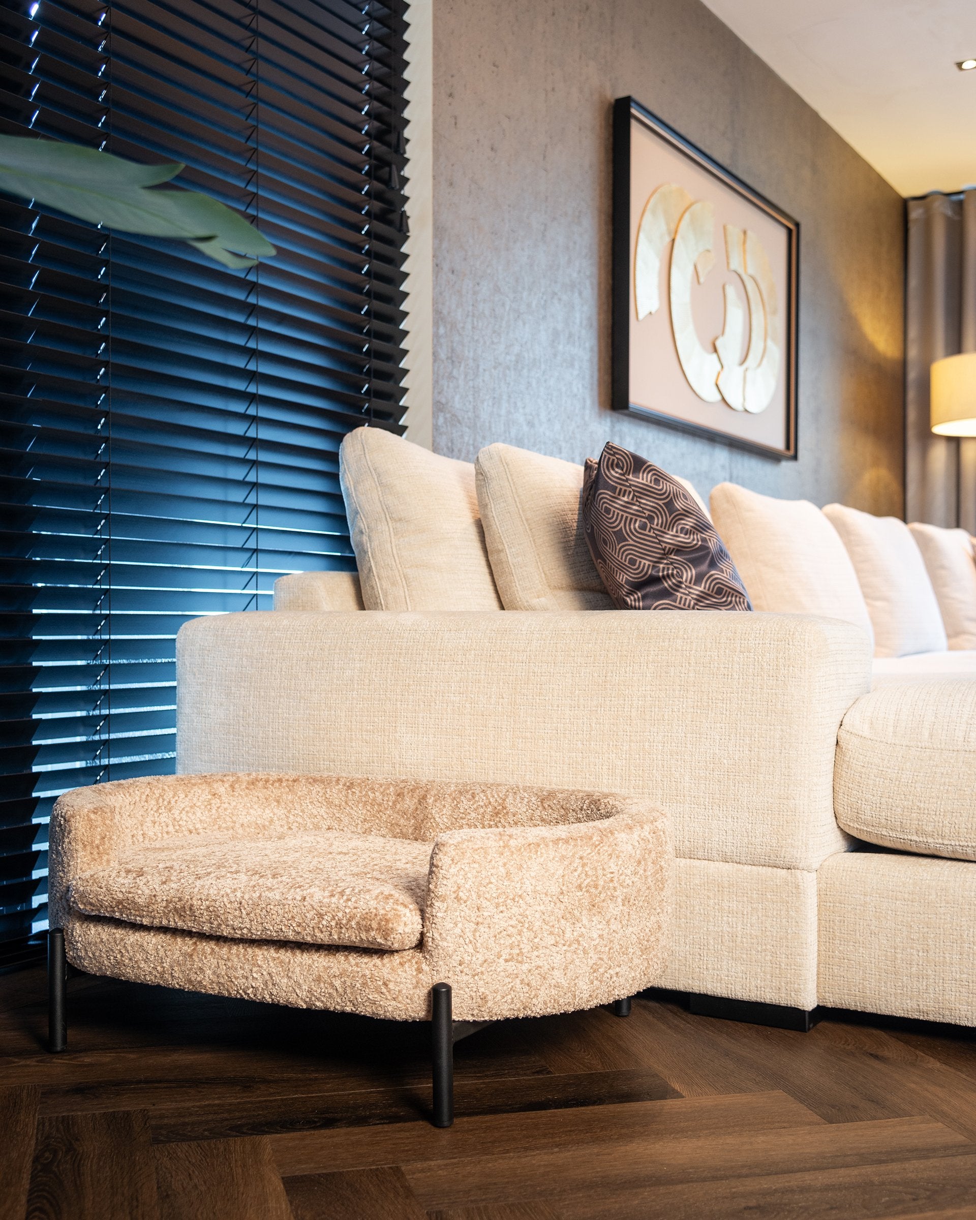 Wall art Eden (Black/gold)