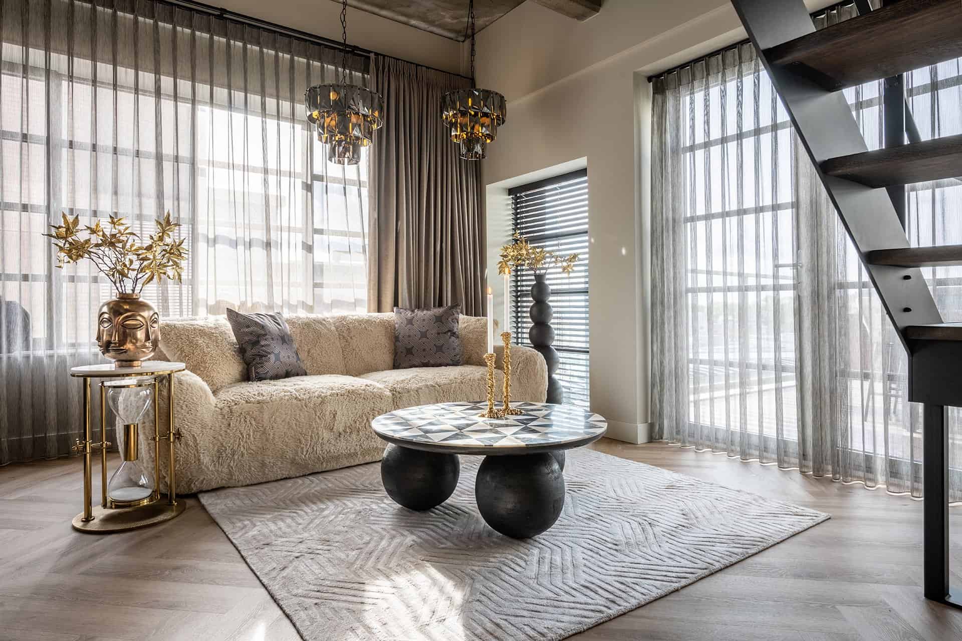 Bijzettafel Tempus (Gold)