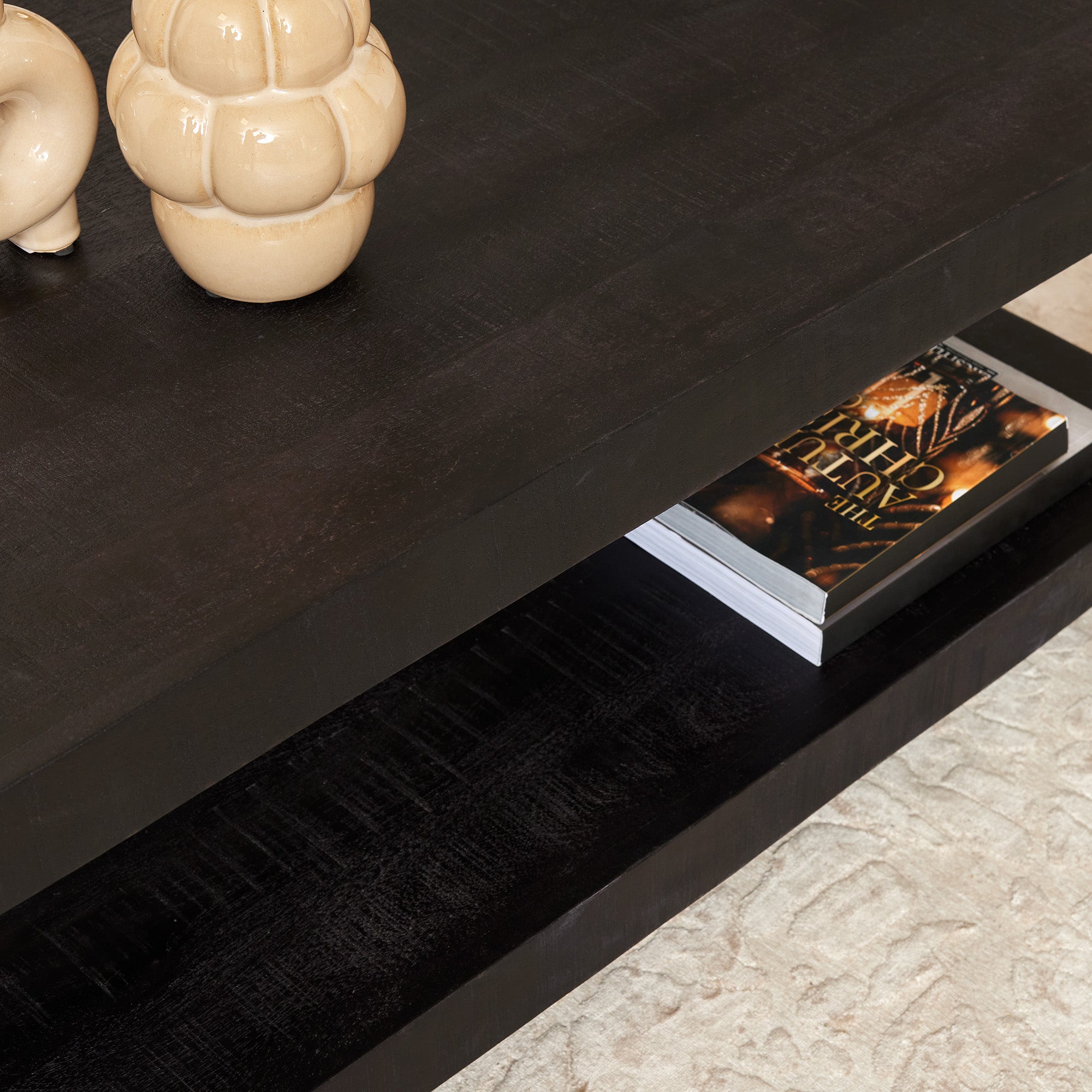 Salontafel Boaz Black | | onderblad