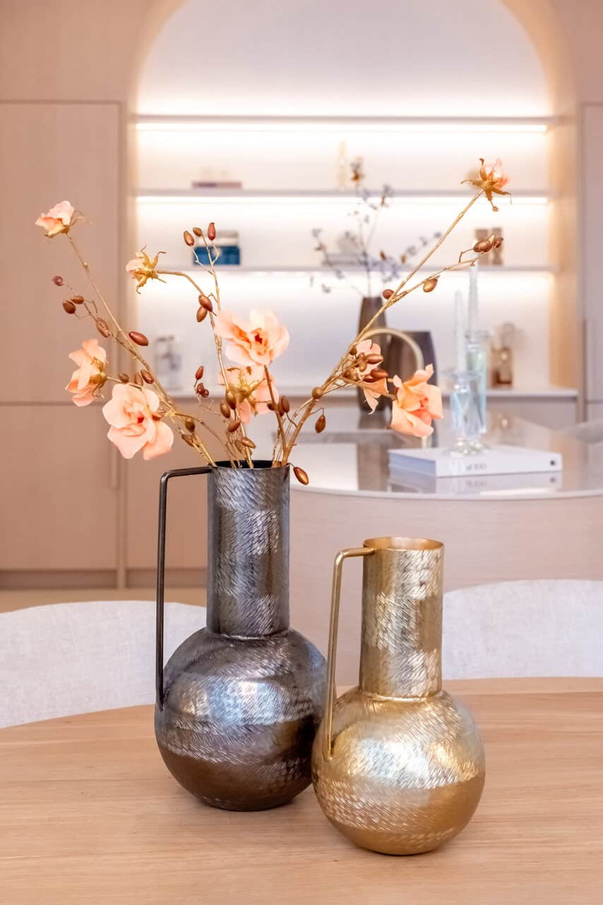 Vaas Leia klein goud (Gold)