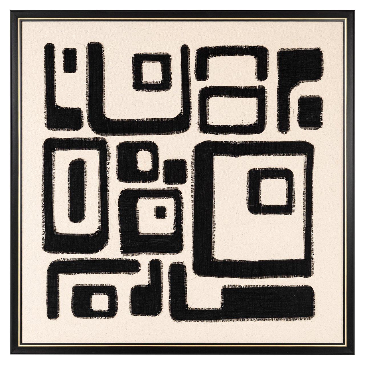 Wall art Shanita (Black/white)