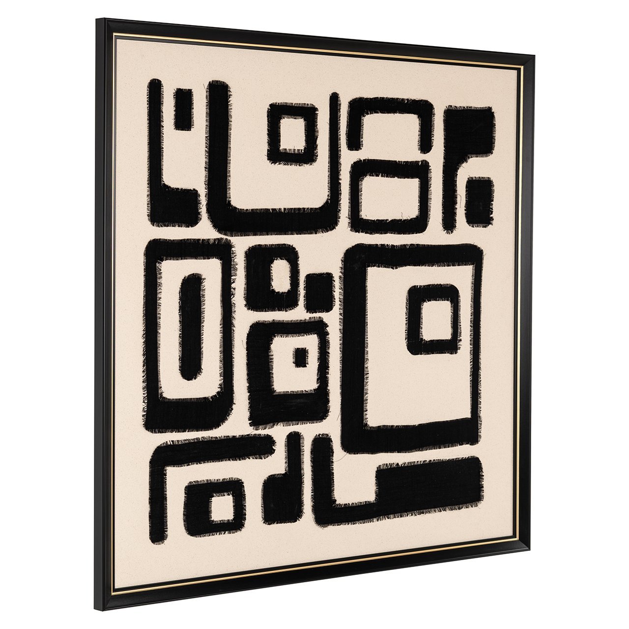 Wall art Shanita (Black/white)